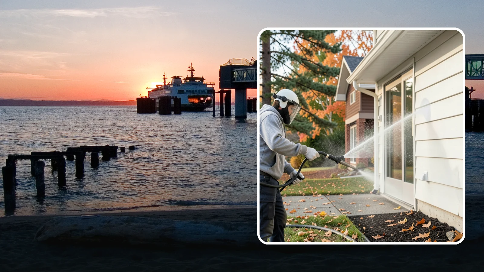 Annual Maintenance Washing in Edmonds, Snohomish County, WA - Annual maintenance washing keeps your entire exterior on a once-a-year schedule so grime never gets a chance to build into...