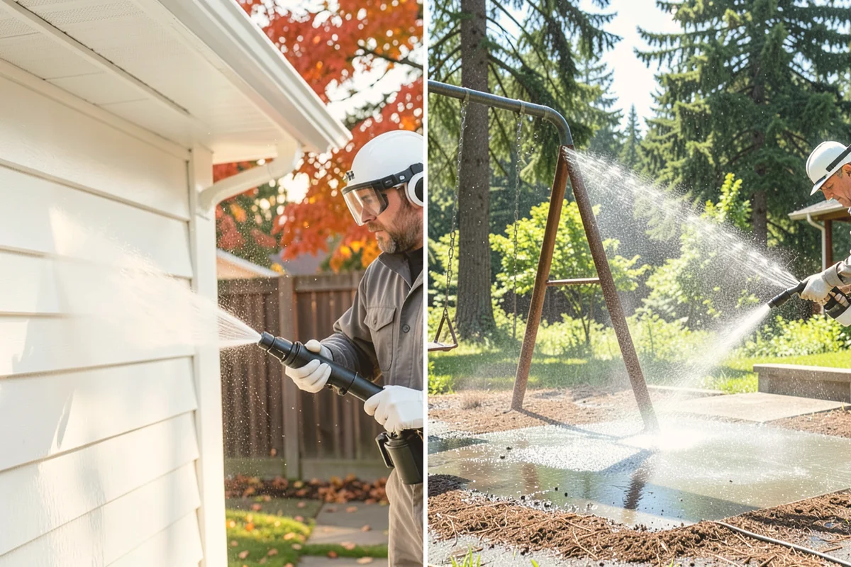 Annual Maintenance Washing in Edmonds, Snohomish County, WA - Review the property and note recurring problem areas