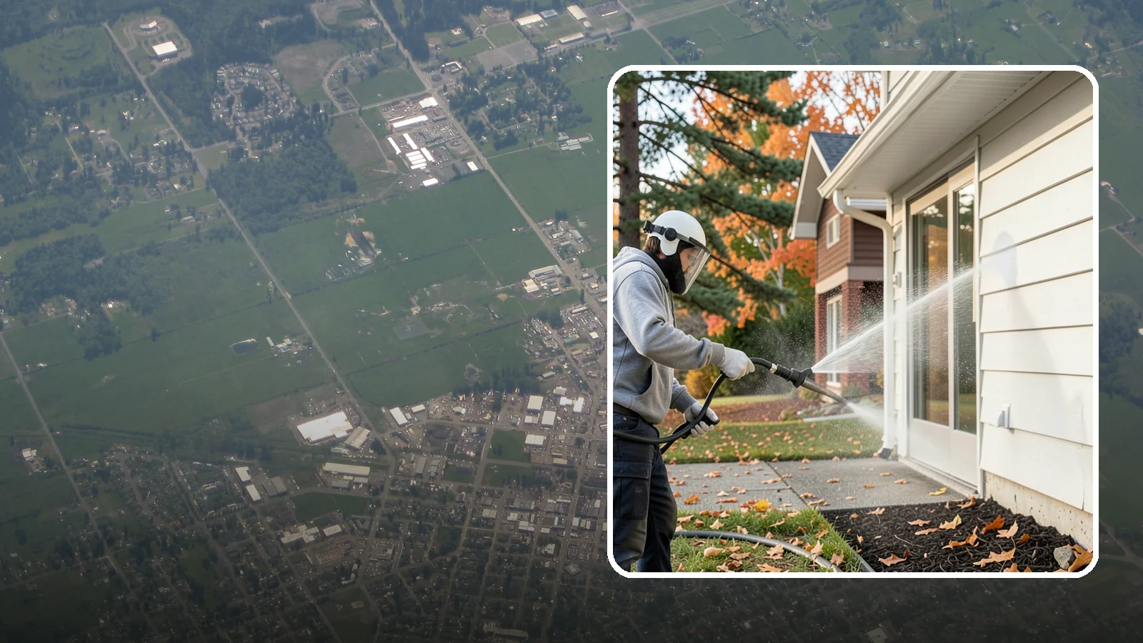 Annual Maintenance Washing in Enumclaw, King County, WA - Annual maintenance washing keeps your entire exterior on a once-a-year schedule so grime never gets a chance to build into...