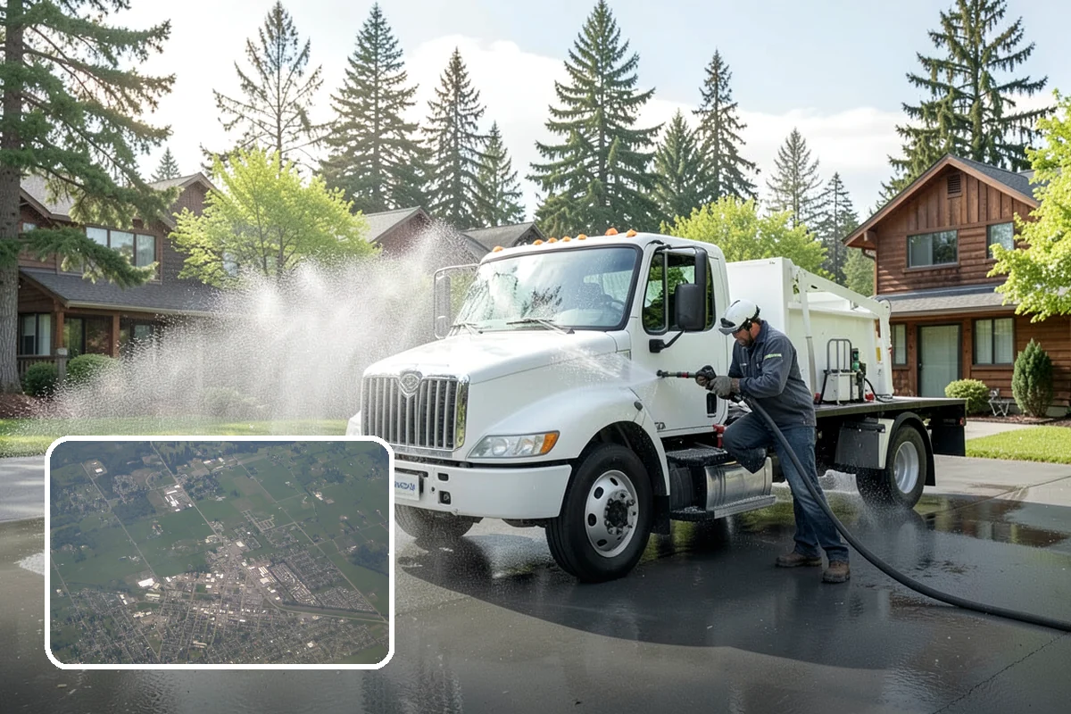 Annual Maintenance Washing in Enumclaw, King County, WA - Prevents light buildup from turning into set-in staining