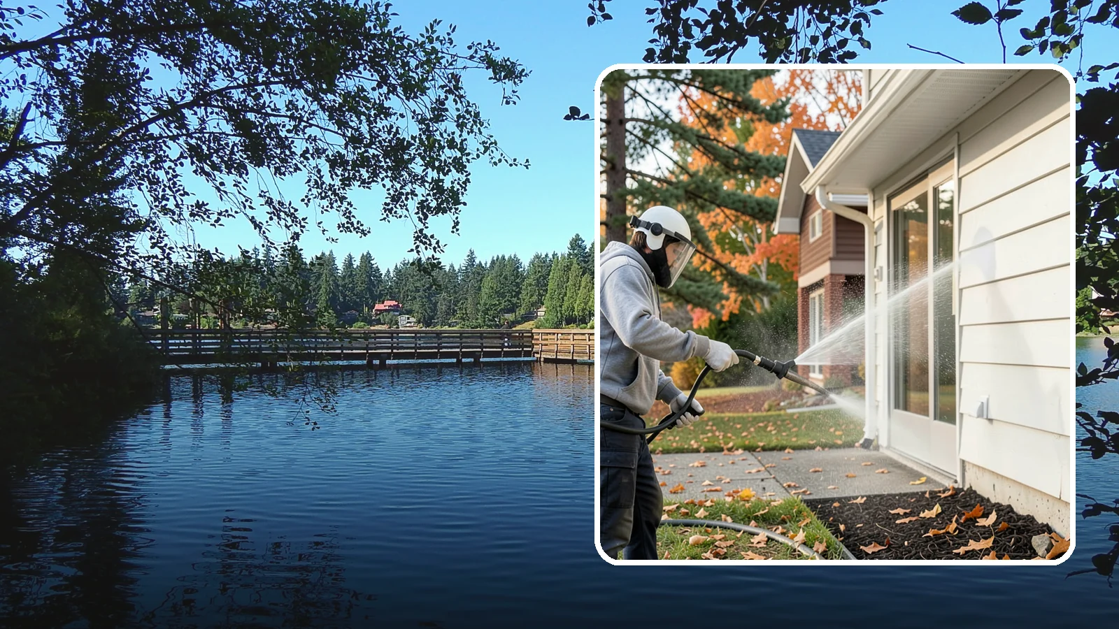 Annual Maintenance Washing in Federal Way, King County, WA - Annual maintenance washing keeps your entire exterior on a once-a-year schedule so grime never gets a chance to build into...