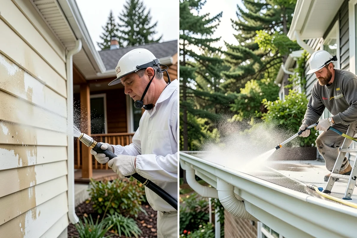 Annual Maintenance Washing in Federal Way, King County, WA - Review the property and note recurring problem areas