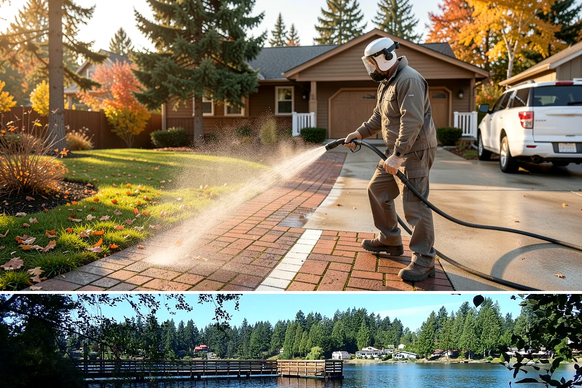 Annual Maintenance Washing in Federal Way, King County, WA - Choose a consistent month each year, with spring or early fall being the most popular windows in Washington's climate.