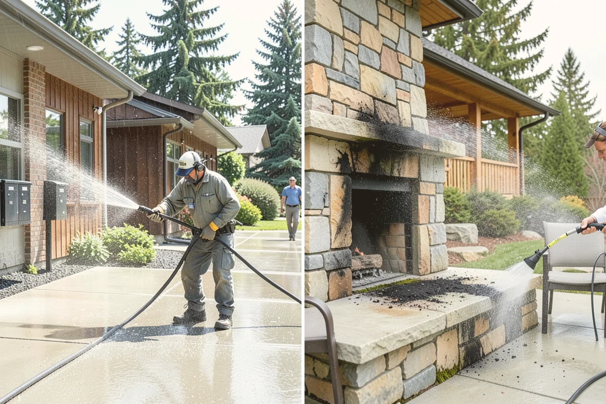 Annual Maintenance Washing in Fife, Pierce County, WA - Review the property and note recurring problem areas