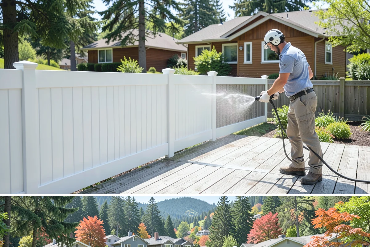 Annual Maintenance Washing in Fircrest, Pierce County, WA - Choose a consistent month each year, with spring or early fall being the most popular windows in Washington's climate.