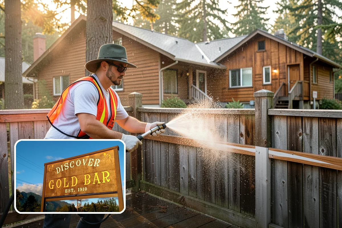 Annual Maintenance Washing in Gold Bar, Snohomish County, WA - Prevents light buildup from turning into set-in staining