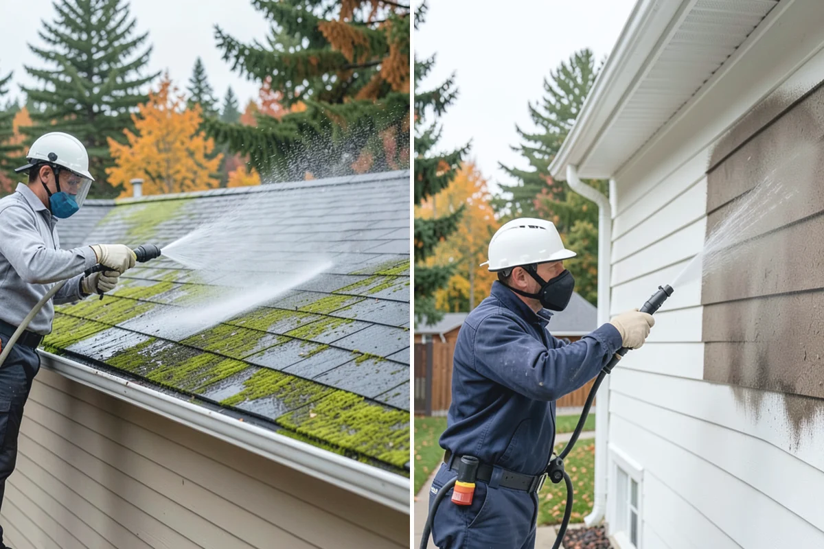 Annual Maintenance Washing in Gold Bar, Snohomish County, WA - Review the property and note recurring problem areas