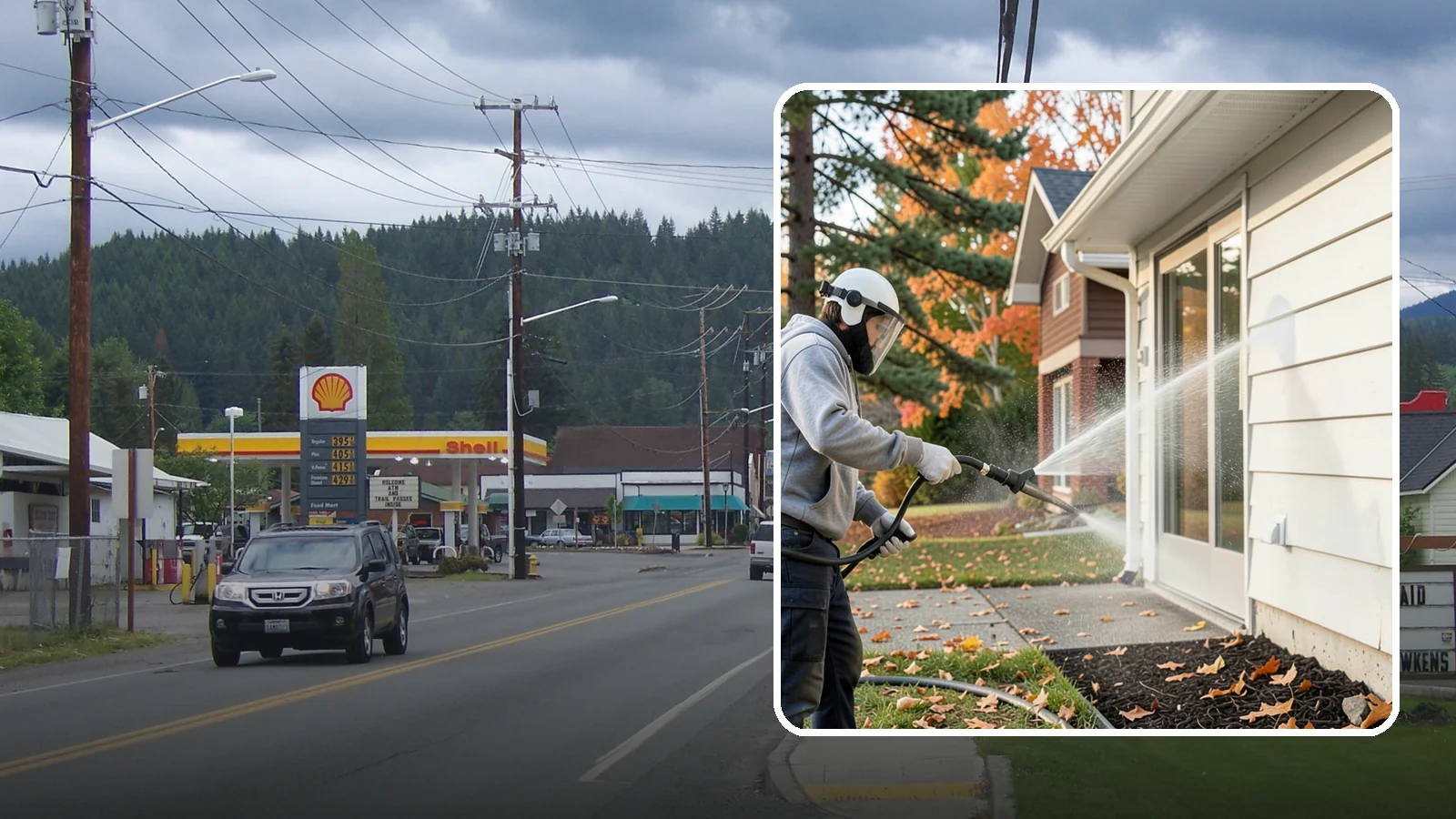 Annual Maintenance Washing in Granite Falls, Snohomish County, WA - Annual maintenance washing keeps your entire exterior on a once-a-year schedule so grime never gets a chance to build into...