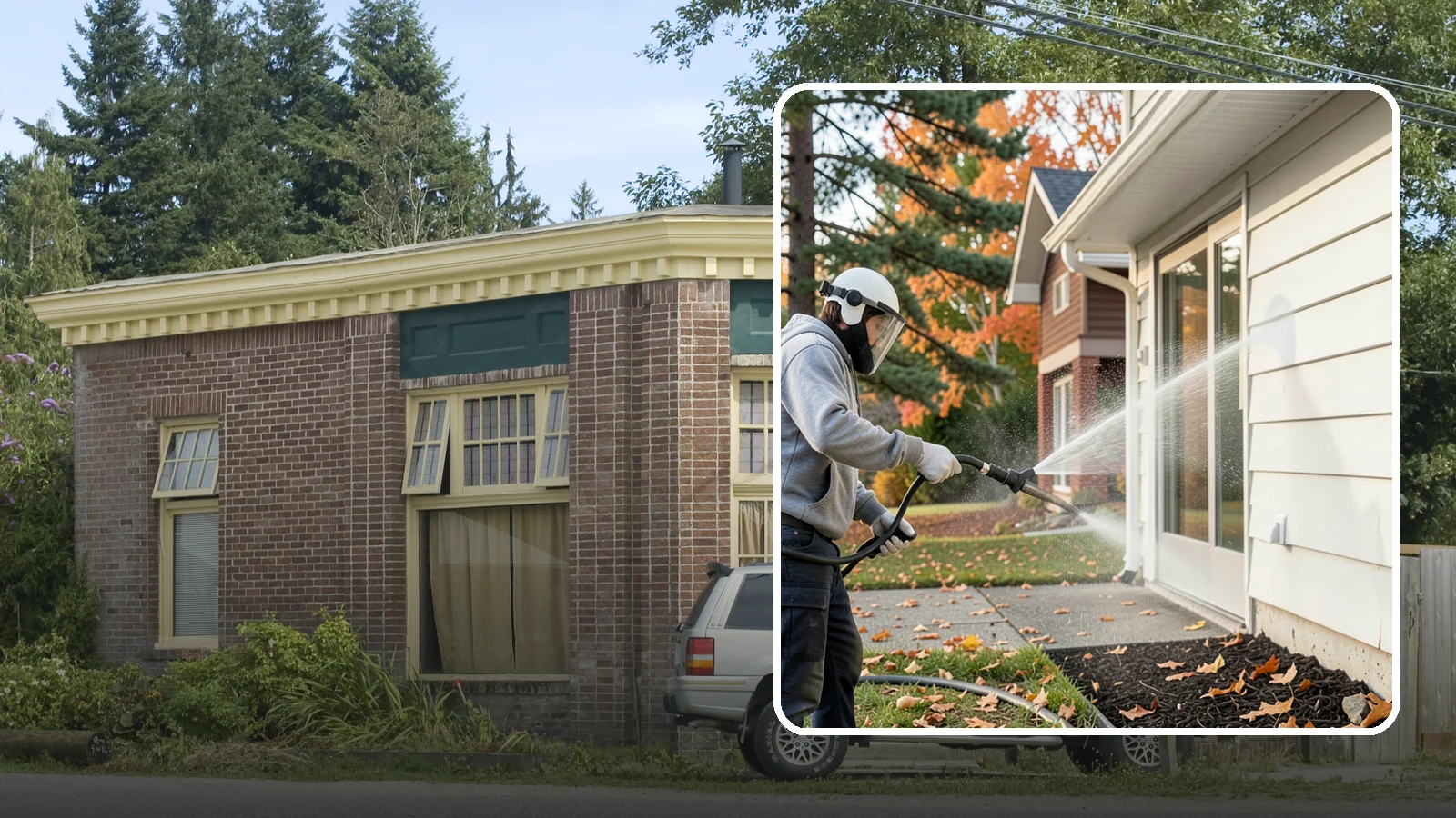 Annual Maintenance Washing in Hamilton, Skagit County, WA - Annual maintenance washing keeps your entire exterior on a once-a-year schedule so grime never gets a chance to build into...