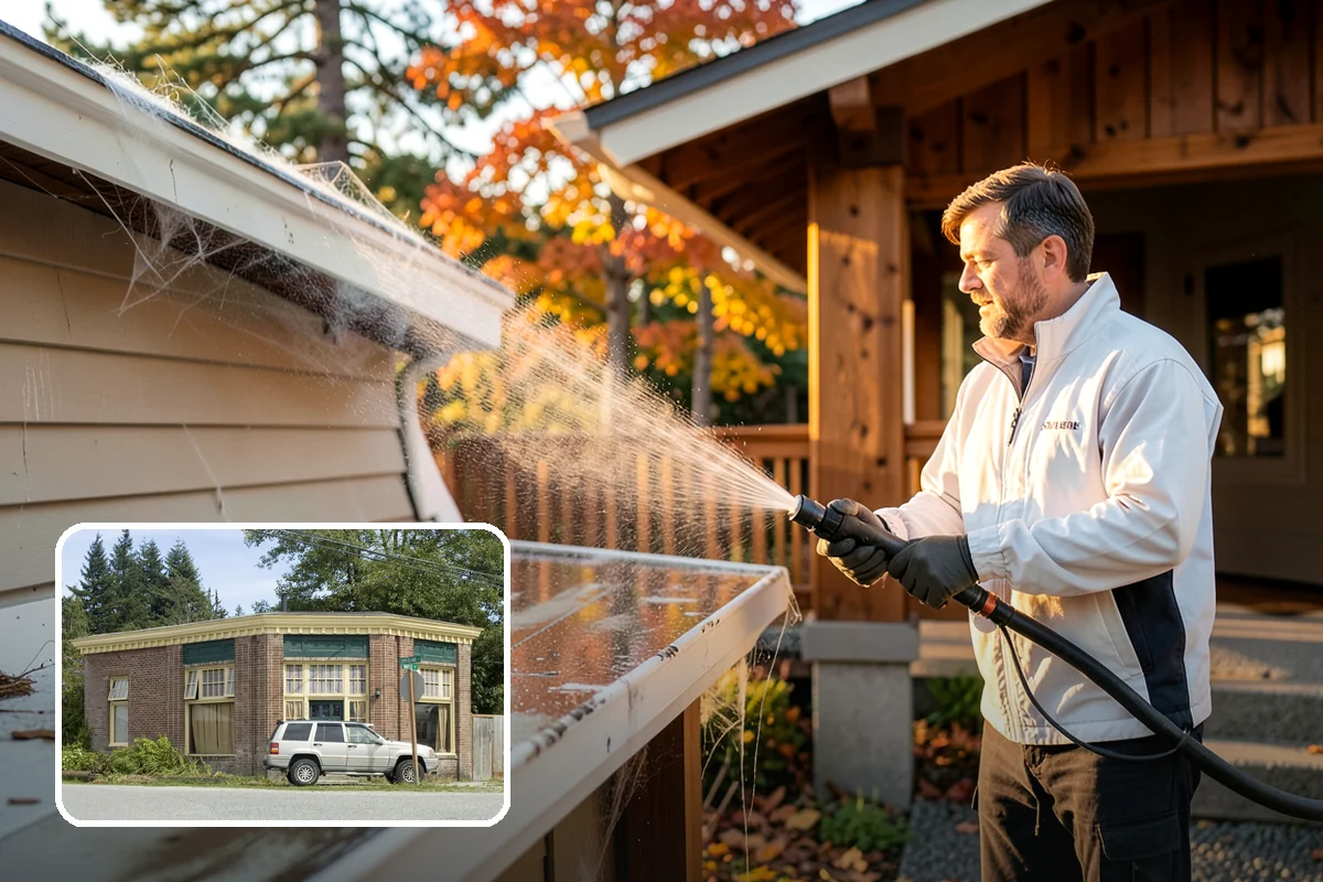 Annual Maintenance Washing in Hamilton, Skagit County, WA - Prevents light buildup from turning into set-in staining