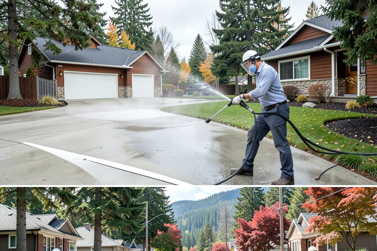 Annual Maintenance Washing in Hunts Point, King County, WA - Choose a consistent month each year, with spring or early fall being the most popular windows in Washington's climate.
