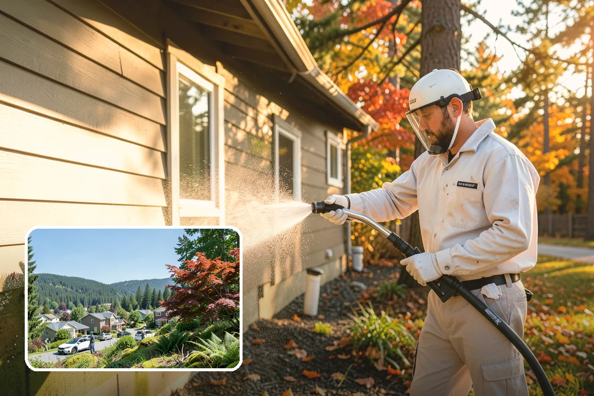 Annual Maintenance Washing in Index, Snohomish County, WA - Prevents light buildup from turning into set-in staining