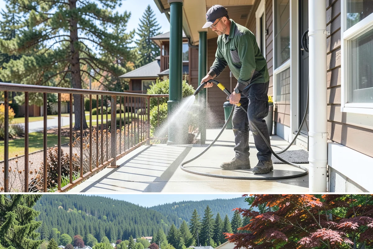 Annual Maintenance Washing in Index, Snohomish County, WA - Choose a consistent month each year, with spring or early fall being the most popular windows in Washington's climate.