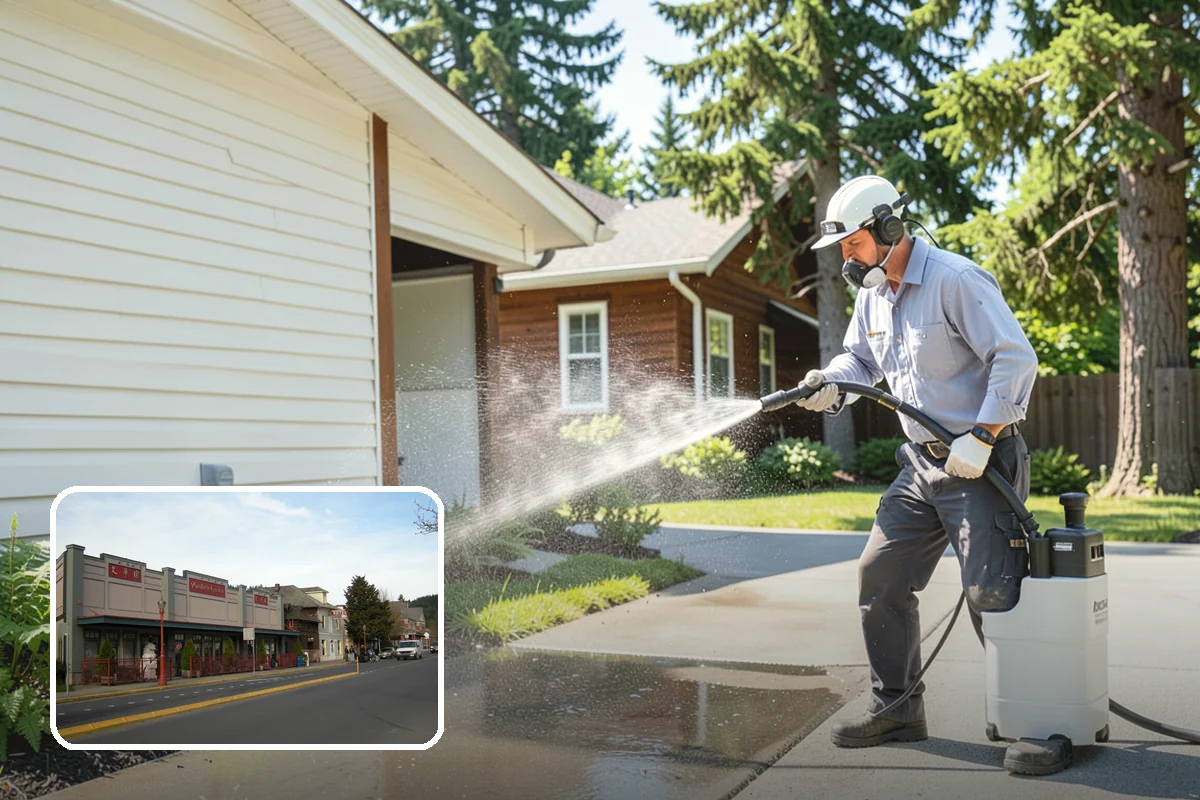 Annual Maintenance Washing in Issaquah, King County, WA - Prevents light buildup from turning into set-in staining