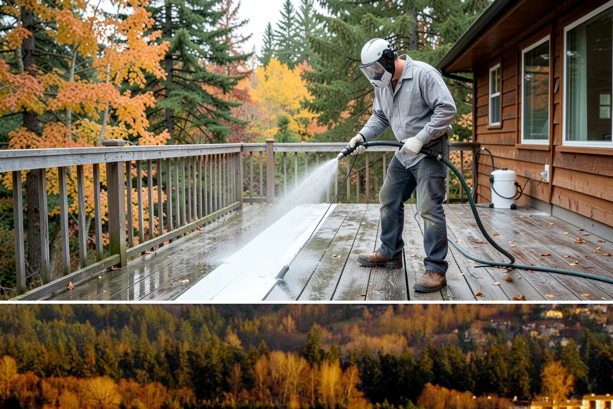 Annual Maintenance Washing in Kenmore, King County, WA - Choose a consistent month each year, with spring or early fall being the most popular windows in Washington's climate.