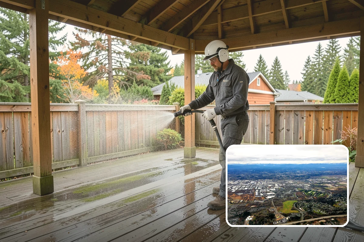 Annual Maintenance Washing in Kent, King County, WA - Prevents light buildup from turning into set-in staining