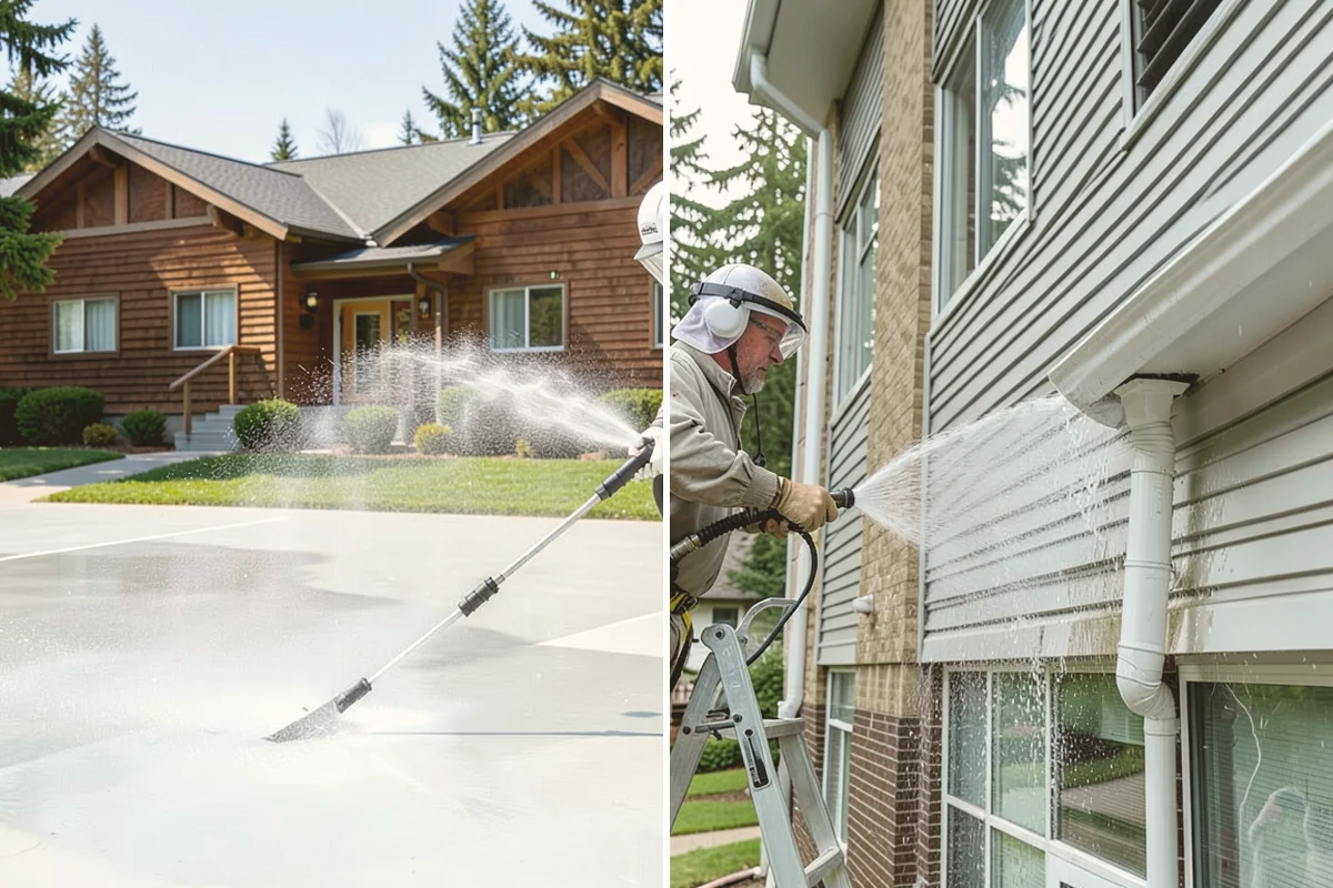 Annual Maintenance Washing in Kent, King County, WA - Review the property and note recurring problem areas
