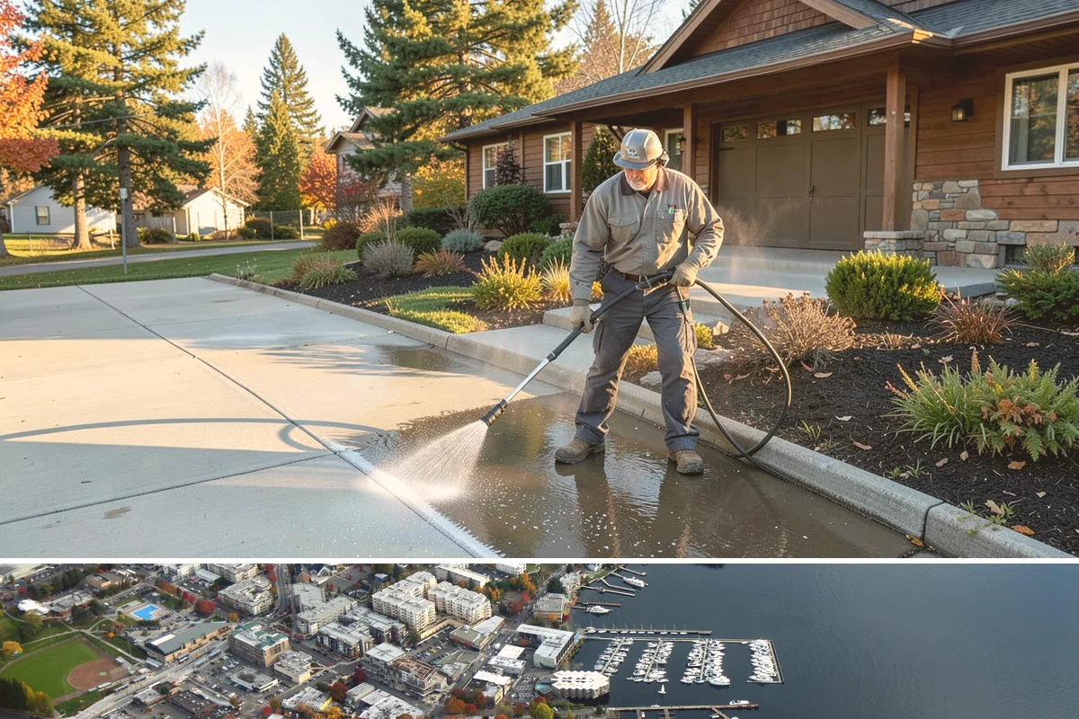 Annual Maintenance Washing in Kirkland, King County, WA - Choose a consistent month each year, with spring or early fall being the most popular windows in Washington's climate.