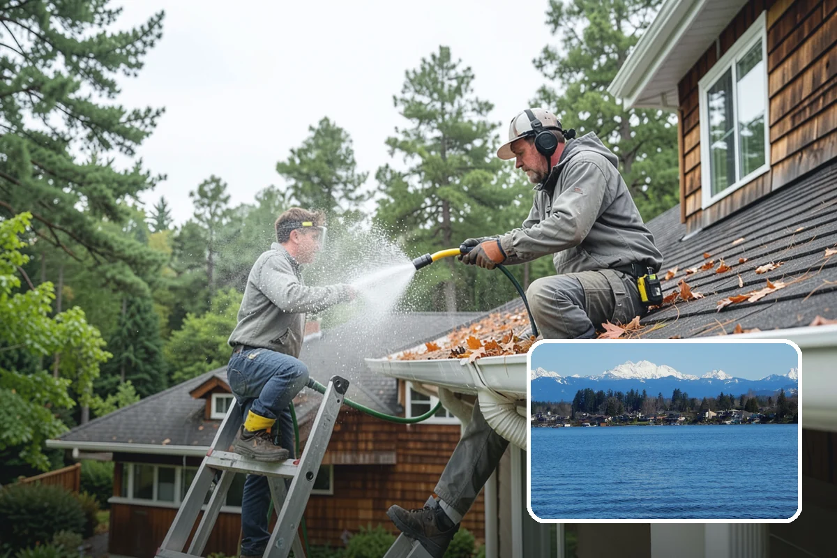 Annual Maintenance Washing in Lake Stevens, Snohomish County, WA - Prevents light buildup from turning into set-in staining