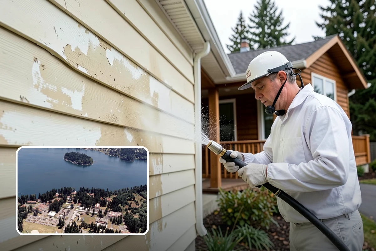 Annual Maintenance Washing in Lakewood, Pierce County, WA - Prevents light buildup from turning into set-in staining