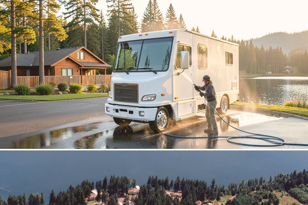 Annual Maintenance Washing in Lakewood, Pierce County, WA - Choose a consistent month each year, with spring or early fall being the most popular windows in Washington's climate.