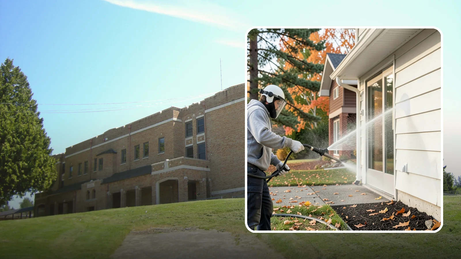 Annual Maintenance Washing in Maple Valley, King County, WA - Annual maintenance washing keeps your entire exterior on a once-a-year schedule so grime never gets a chance to build into...