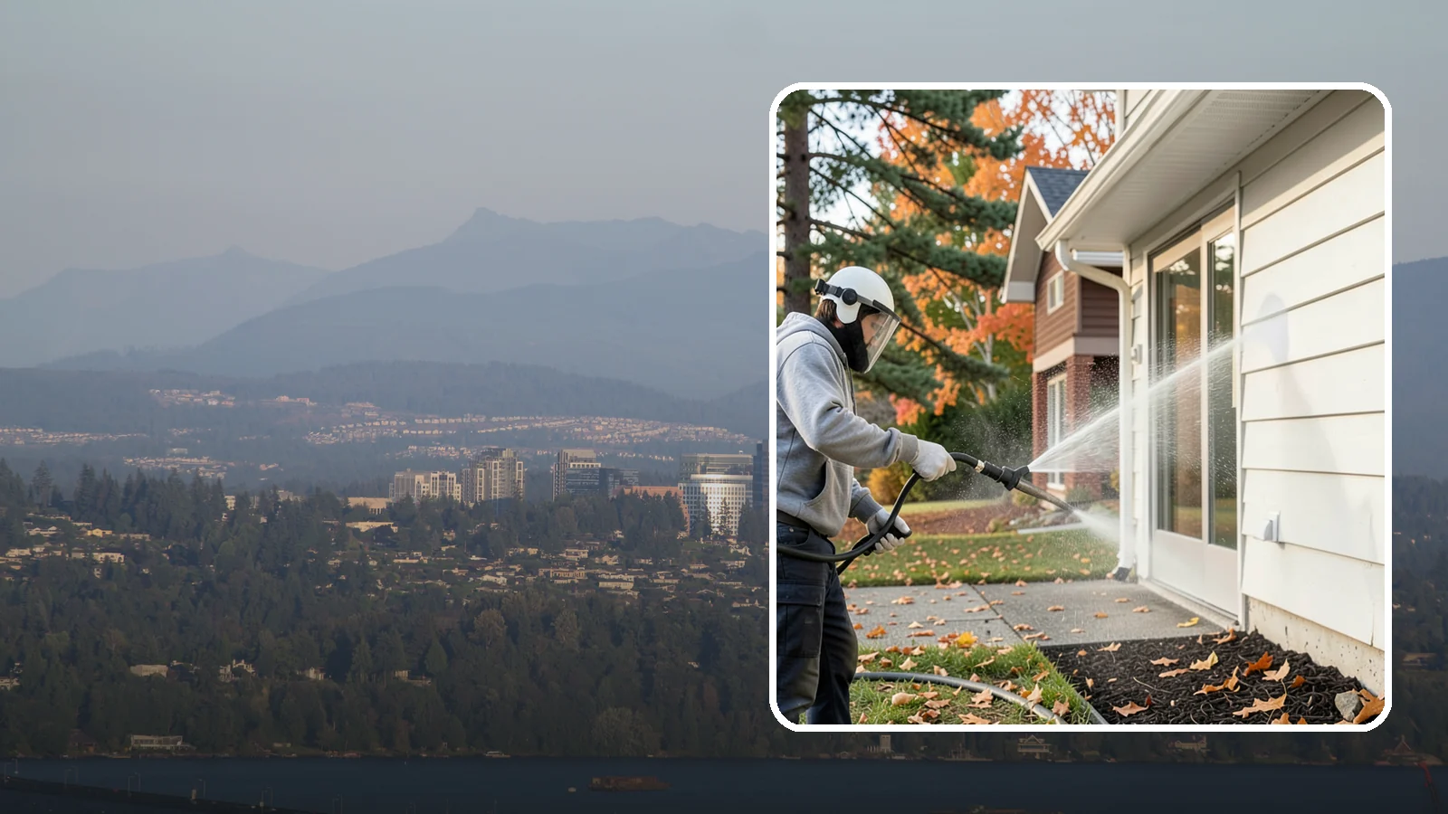Annual Maintenance Washing in Medina, King County, WA - Annual maintenance washing keeps your entire exterior on a once-a-year schedule so grime never gets a chance to build into...