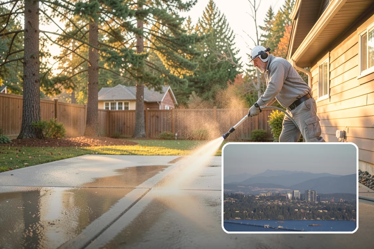 Annual Maintenance Washing in Medina, King County, WA - Prevents light buildup from turning into set-in staining