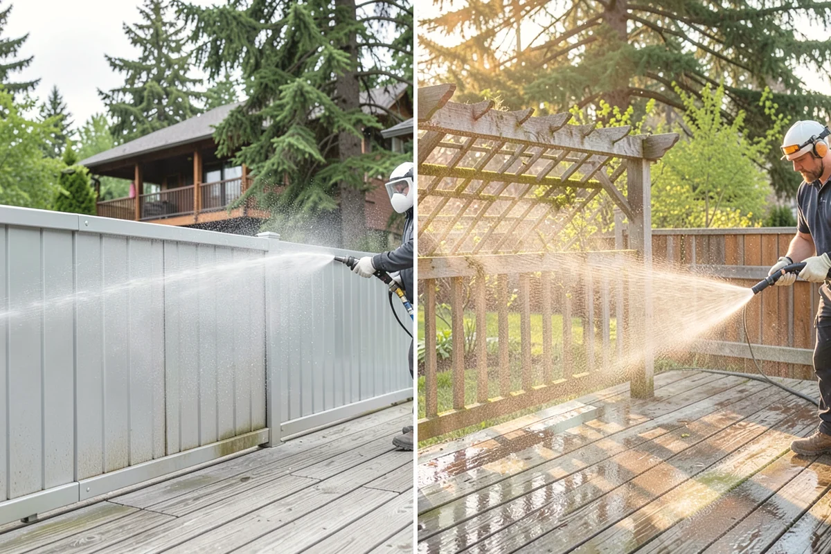Annual Maintenance Washing in Mercer Island, King County, WA - Review the property and note recurring problem areas