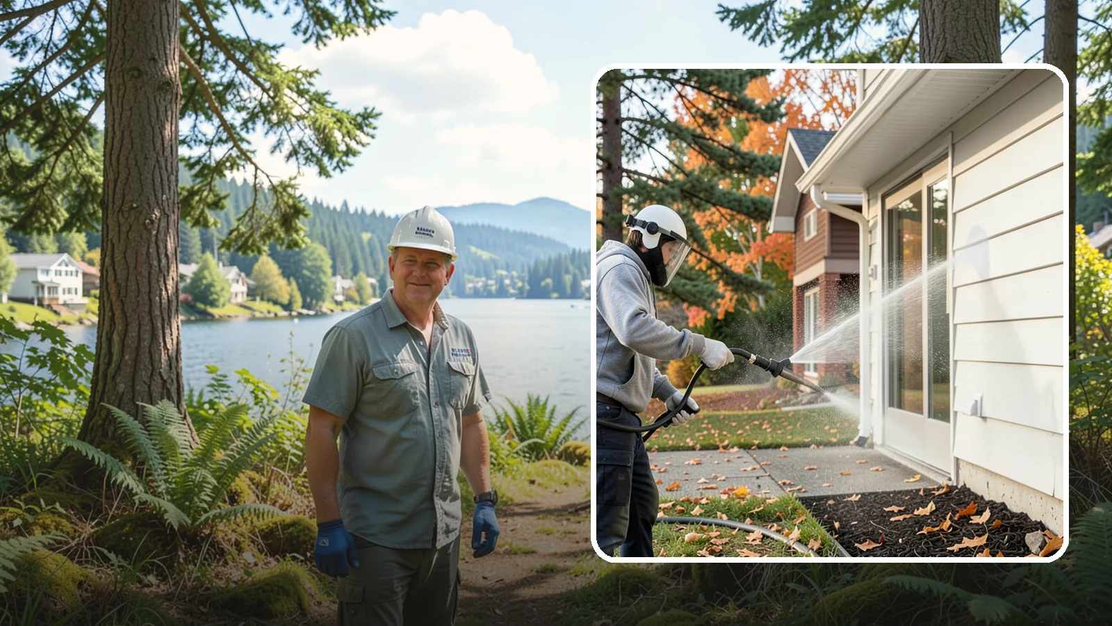 Annual Maintenance Washing in Milton, King County, WA - Annual maintenance washing keeps your entire exterior on a once-a-year schedule so grime never gets a chance to build into...