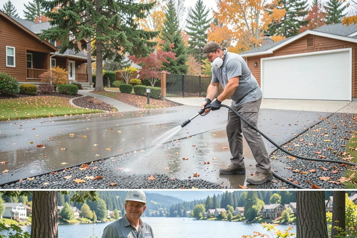 Annual Maintenance Washing in Milton, King County, WA - Choose a consistent month each year, with spring or early fall being the most popular windows in Washington's climate.