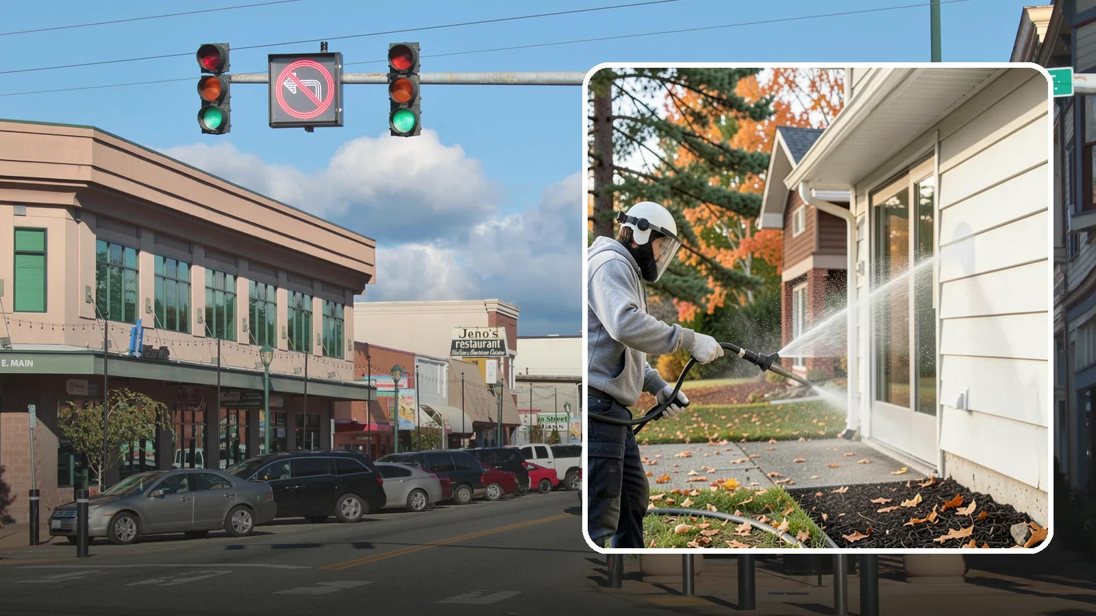 Annual Maintenance Washing in Monroe, Snohomish County, WA - Annual maintenance washing keeps your entire exterior on a once-a-year schedule so grime never gets a chance to build into...
