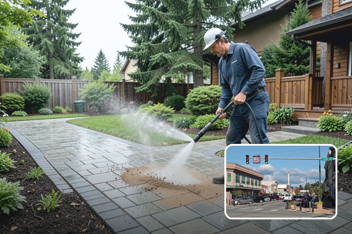 Annual Maintenance Washing in Monroe, Snohomish County, WA - Prevents light buildup from turning into set-in staining