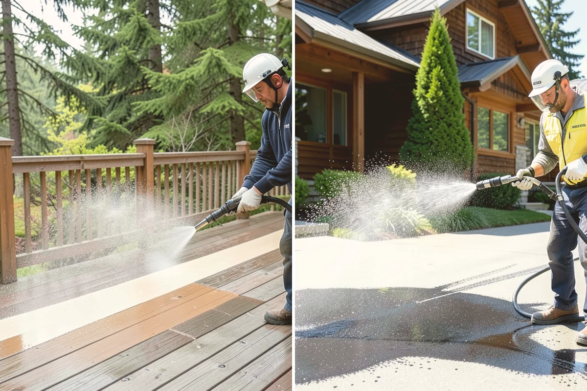 Annual Maintenance Washing in Mount Vernon, Skagit County, WA - Review the property and note recurring problem areas