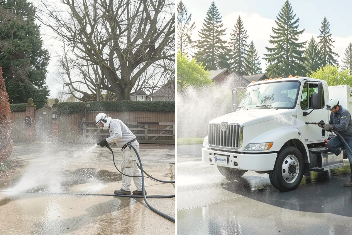 Annual Maintenance Washing in Mountlake Terrace, Snohomish County, WA - Review the property and note recurring problem areas