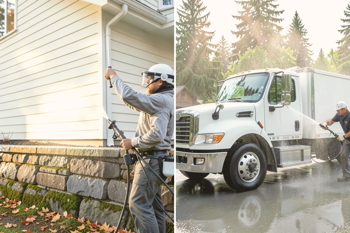 Annual Maintenance Washing in Newcastle, King County, WA - Review the property and note recurring problem areas