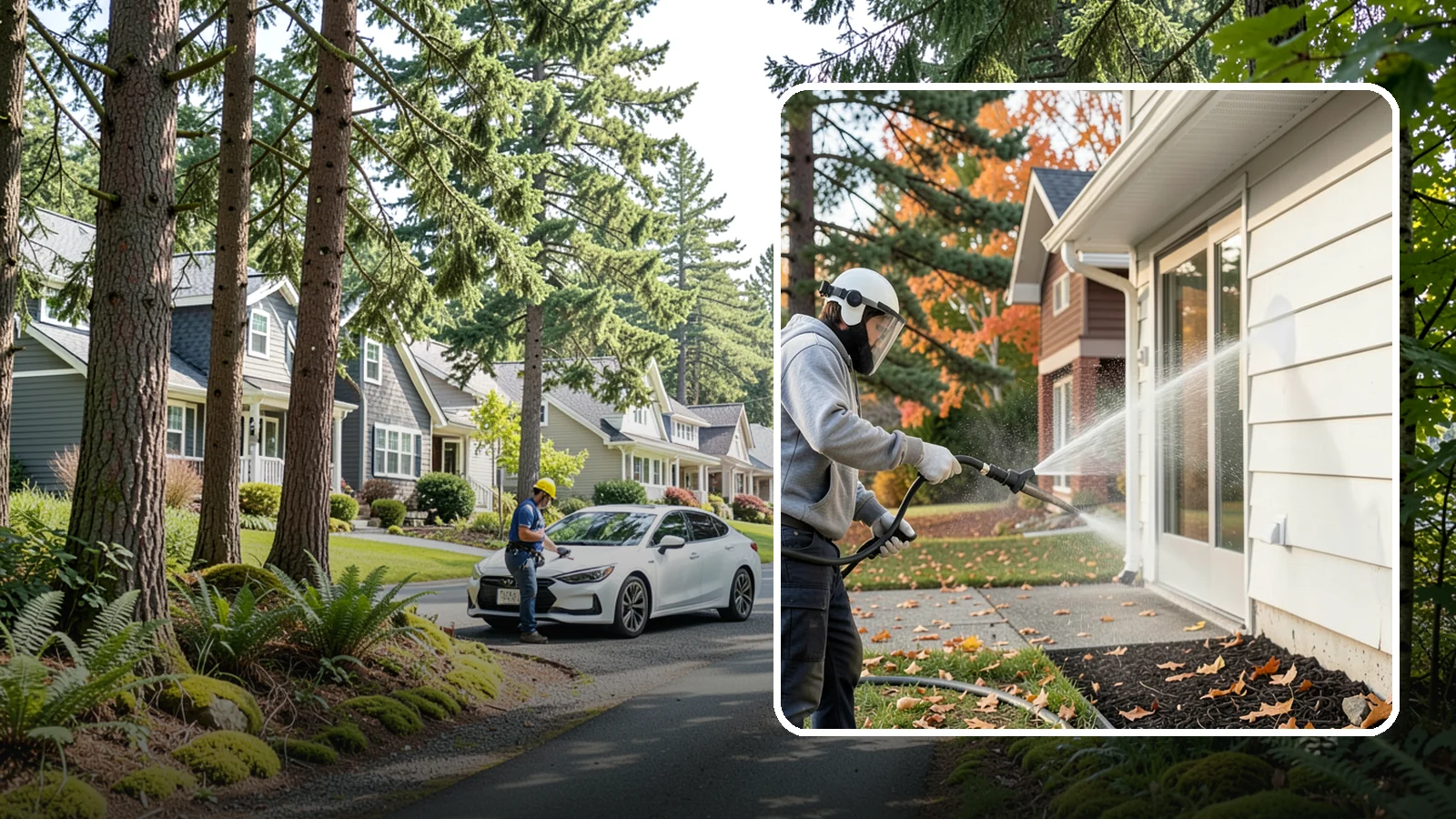 Annual Maintenance Washing in Normandy Park, King County, WA - Annual maintenance washing keeps your entire exterior on a once-a-year schedule so grime never gets a chance to build into...