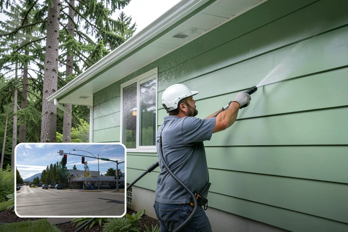 Annual Maintenance Washing in North Bend, King County, WA - Prevents light buildup from turning into set-in staining