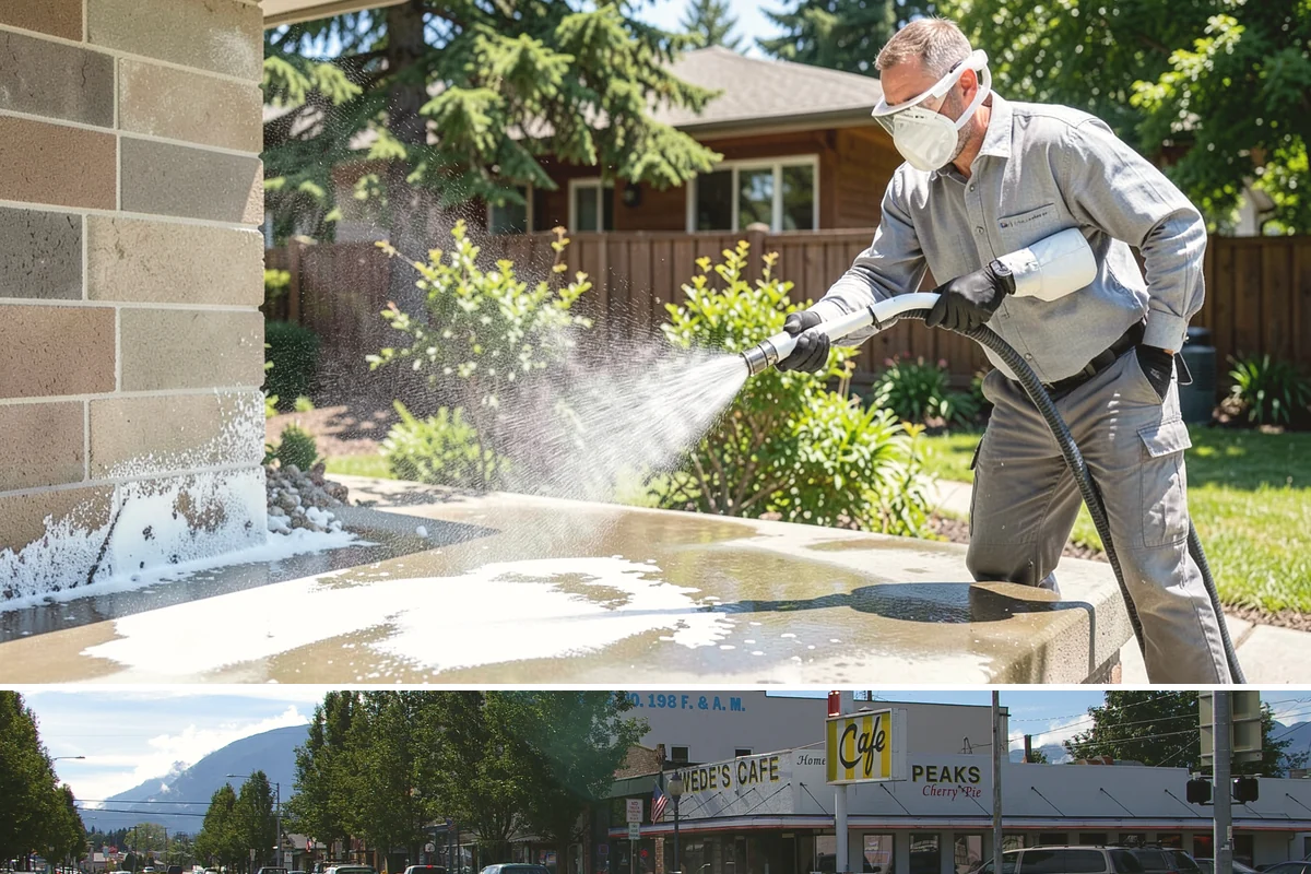 Annual Maintenance Washing in North Bend, King County, WA - Choose a consistent month each year, with spring or early fall being the most popular windows in Washington's climate.