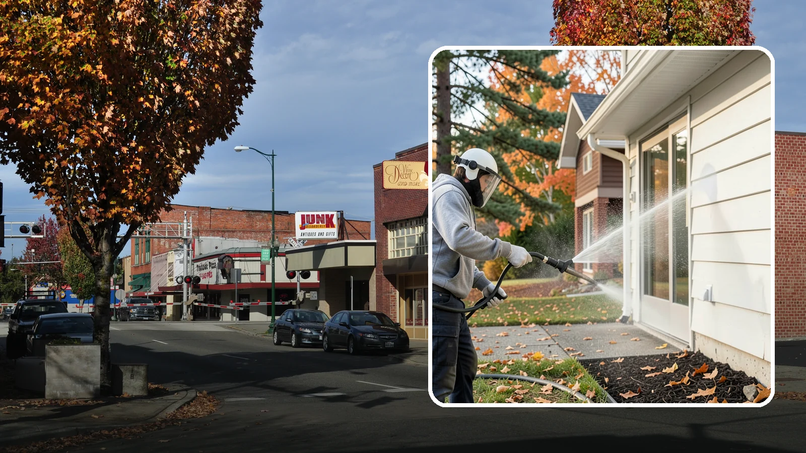 Annual Maintenance Washing in Puyallup, Pierce County, WA - Annual maintenance washing keeps your entire exterior on a once-a-year schedule so grime never gets a chance to build into...