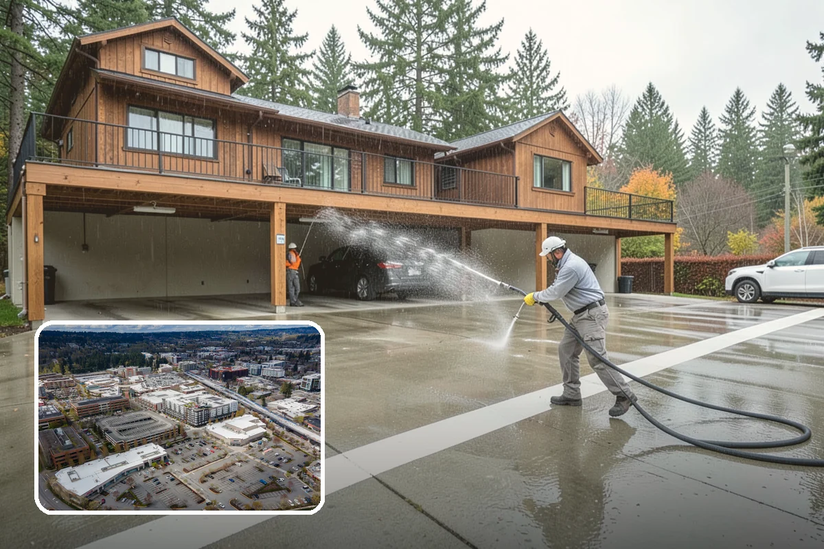 Annual Maintenance Washing in Redmond, King County, WA - Prevents light buildup from turning into set-in staining