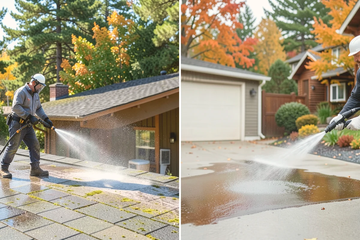Annual Maintenance Washing in Sammamish, King County, WA - Review the property and note recurring problem areas