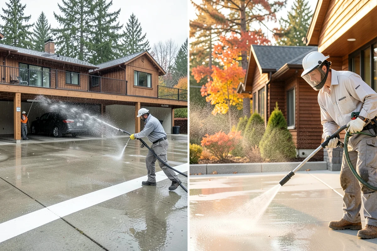 Annual Maintenance Washing in Seattle, King County, WA - Review the property and note recurring problem areas