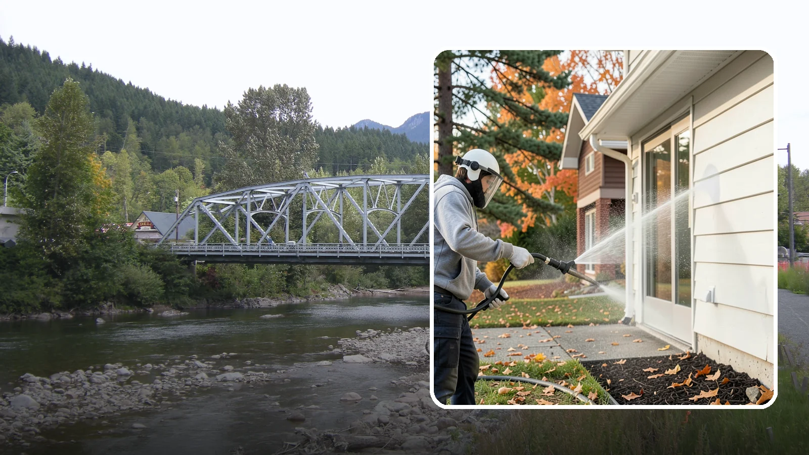 Annual Maintenance Washing in Skykomish, King County, WA - Annual maintenance washing keeps your entire exterior on a once-a-year schedule so grime never gets a chance to build into...