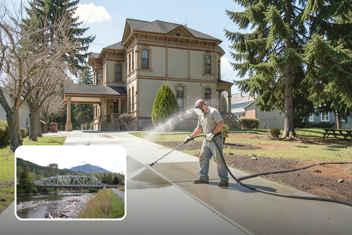 Annual Maintenance Washing in Skykomish, King County, WA - Prevents light buildup from turning into set-in staining