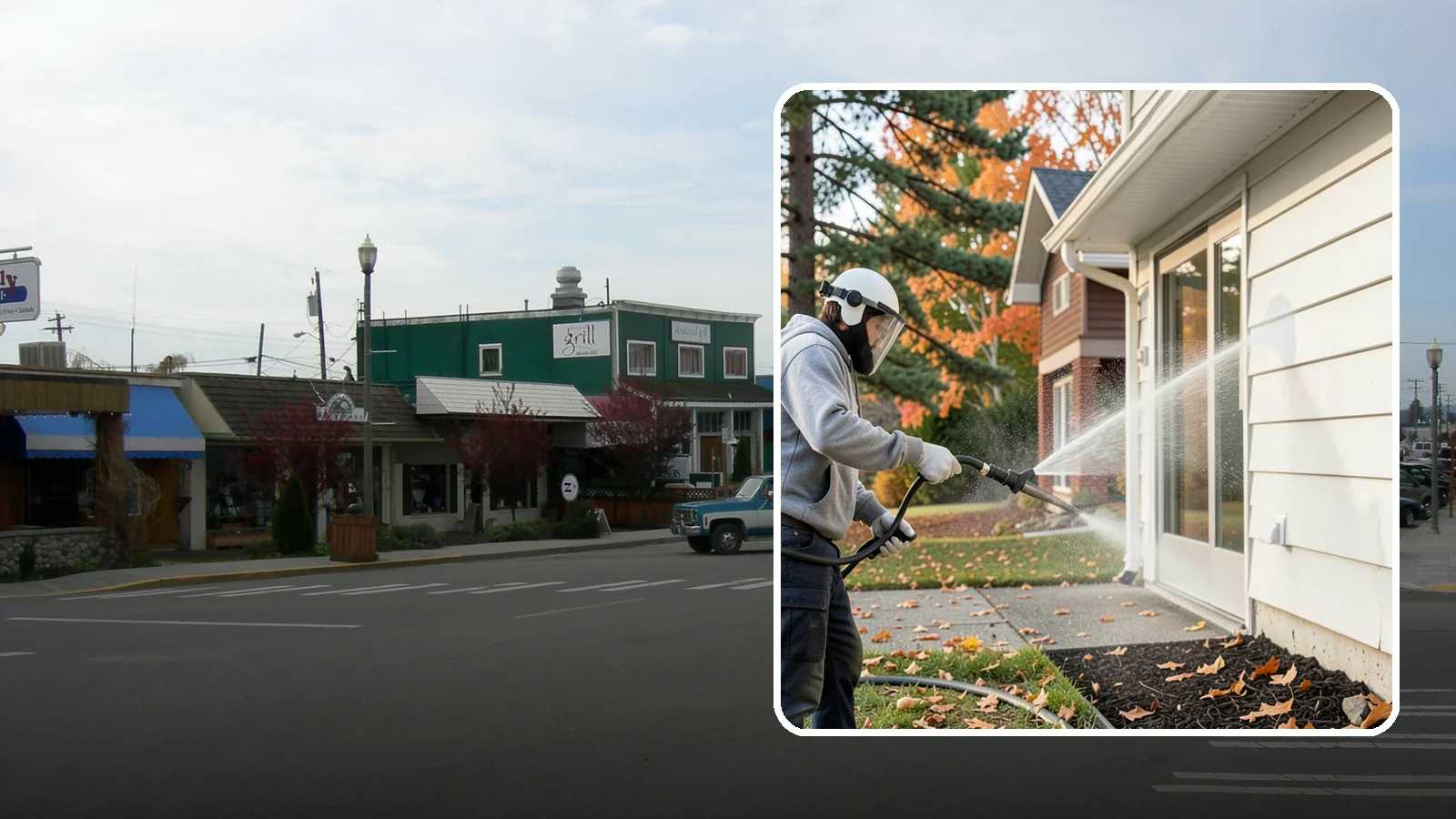 Annual Maintenance Washing in Stanwood, Snohomish County, WA - Annual maintenance washing keeps your entire exterior on a once-a-year schedule so grime never gets a chance to build into...