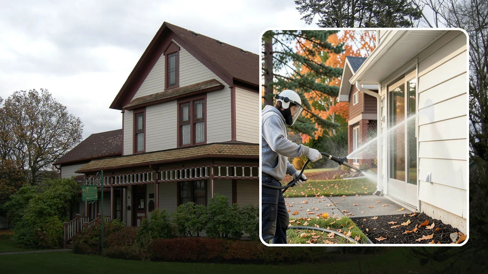 Annual Maintenance Washing in Sumner, Pierce County, WA - Annual maintenance washing keeps your entire exterior on a once-a-year schedule so grime never gets a chance to build into...