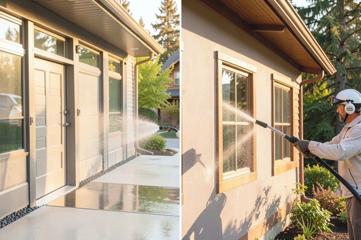 Annual Maintenance Washing in Sumner, Pierce County, WA - Review the property and note recurring problem areas