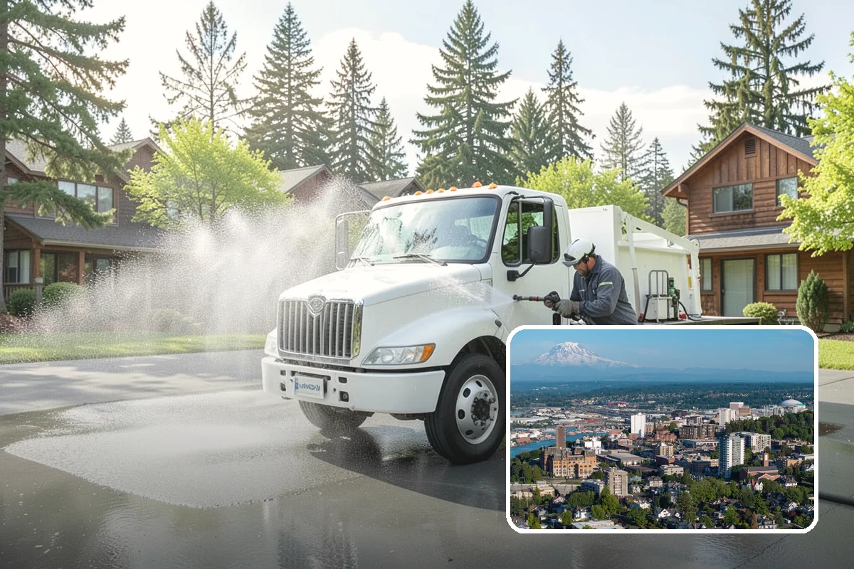 Annual Maintenance Washing in Tacoma, Pierce County, WA - Prevents light buildup from turning into set-in staining
