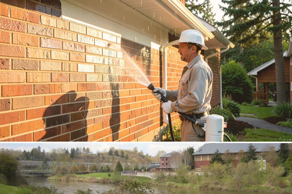 Annual Maintenance Washing in Tukwila, King County, WA - Choose a consistent month each year, with spring or early fall being the most popular windows in Washington's climate.